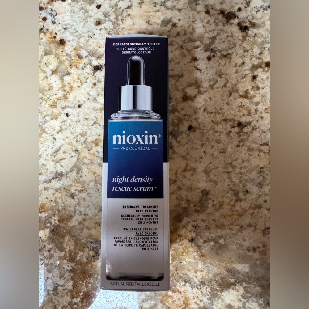 💙 Brand New Nioxin Night Density Rescue Serum 2.3 Fl Oz